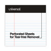 Premium Ruled Writing Pads With Heavy-Duty Back, Black Headband, Narrow Rule, (50) White 5 x 8 Sheets, 12/Pack
