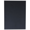 Casebound Hardcover Notebook, 1-Subject, Wide/Legal Rule, Black Cover, (150) 10.25 x 7.63 Sheets