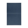 Certificate/Document Cover, 8.5 x 11; 8 x 10; A4, Navy, 6/Pack