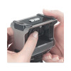 Professional 5-In-1 Date Stamp, Self-Inking, 1 x 1.63, Blue/Red