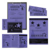 Color Cardstock, 65 Lb Cover Weight, 8.5 x 11, Venus Violet, 250/Pack