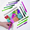 Doodler'z Gel Pen, Stick, Bold 1 Mm, Assorted Ink And Barrel Colors, 60/Pack