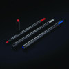 Pentonic Ballpoint Pen, Stick, Fine 0.7 Mm, Assorted Ink Colors, Black Barrel, 25/Pack