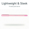 Pentonic Gel Pen, Stick, Fine 0.7 Mm, Red Ink, Pale Pink Barrel, 10/Pack