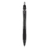 Jetstream Elements Hybrid Gel Pen, Retractable, Medium 1 Mm, Black Ink, Translucent Black/Black Barrel, Dozen