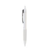 207 Plus+ Gel Pen, Retractable, Medium 0.7 Mm, Black Ink, White Barrel, 4/Pack