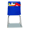 Elastic-Back Seat Sack For Chairs 12" To 17" Wide, 11 x 16 x 14, Fabric, Blue
