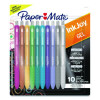 Inkjoy Gel Metallic Gel Pen, Retractable, Medium 0.8 Mm, Assorted Ink And Barrel Colors, 10/Pack