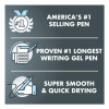 G2 Edge Premium Gel Roller Pen, Retractable, Fine 0.7 Mm, Black Ink, White Barrel, Dozen