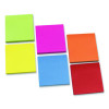 Ultra Sticky Note Pads, 3" x 3", Assorted, 100 Sheets/Pad, 12 Pads/Pack