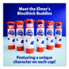 Bloostick Buddies And Disappearing Purple Glue Stick Combo Pack, 0.21 Oz, Dries Clear, 12/Pack