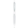 207 Plus+ Gel Pen, Retractable, Medium 0.7 Mm, Black Ink, White Barrel, Dozen