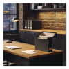 Flip Top File Box, Letter Files, 13 x 3.7 x 10, Charcoal