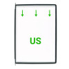 Desktop Reference Starter Set, 10 Antimicrobial Wire-Reinforced Pockets
