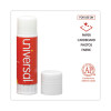 Glue Stick, 1.3 Oz, Applies And Dries Clear, 12/Pack