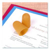 Rubber Finger Tips, 14 (x-Large), Amber, Dozen