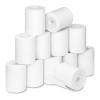 Direct Thermal Printing Thermal Paper Rolls, 2.25" X 80 Ft, White, 12/Pack