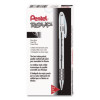 R.s.v.p. Ballpoint Pen, Stick, Fine 0.7 Mm, Black Ink, Clear/Black Barrel, Dozen