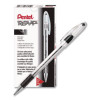R.s.v.p. Ballpoint Pen, Stick, Fine 0.7 Mm, Black Ink, Clear/Black Barrel, Dozen
