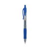 G2 Premium Gel Pen, Retractable, Fine 0.7 Mm, Blue Ink, Smoke/Blue Barrel, 12/Pack