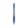 G2 Premium Gel Pen, Retractable, Fine 0.7 Mm, Blue Ink, Smoke/Blue Barrel, 12/Pack