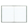Lab Notebook, Wide/Legal Rule, Green Marble Cover, (96) 10.13 x 7.88 Sheets