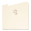 Supertab Top Tab File Folders, 1/3-Cut Tabs: Assorted, Legal Size, 0.75" Expansion, 11-Pt Manila, 100/Box