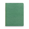 Prong Fastener Premium Pressboard Report Cover, Two-Piece Prong Fastener, 3" Capacity, 8.5 X 11, Green/Green
