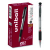 207 Impact Gel Pen, Stick, Bold 1 Mm, Red Ink, Silver/Black/Red Barrel