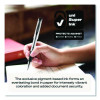 207 Impact Gel Pen, Stick, Bold 1 Mm, Red Ink, Silver/Black/Red Barrel