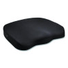 Memory Foam Seat Rest, 17.4  x 15.4  x 2.9, Black