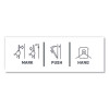 Claw Drywall Picture Hanger, Stainless Steel, 15 Lb Capacity, 5 Hooks And 5 Spot Markers