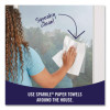 Pick-A-Size Perforated Kitchen Double Roll Towels With Thirst Pockets, 2-Ply, 11 x 6, White, 110 Sheets/Roll, 24 Rolls/Pack