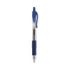 G2 Premium Gel Pen, Retractable, Extra-Fine 0.5 Mm, Blue Ink, Smoke/Blue Barrel, Dozen