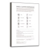 100% Cotton Resume Paper, 95 Bright, 32 Lb Bond Weight, 8.5 x 11, White, 100/Pack