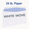 2-Up W-2 Gummed Seal Double-Window Security Tint Envelopes, Commercial Flap, 9.5 x 5.63, White, 24/Pack