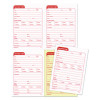 Service Call Book, Two-Part Carbonless, 5.5 x 3.88, 4 Forms/Sheet, 200 Forms Total