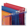 Blue Glacier Desktop File Organizer, 1 Section, Letter-Size, 8.63" Long, Translucent Blue