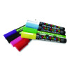 Chalk Brights Liquid Chalk Markers, Broad Reversible Bullet/Chisel Tips, Assorted Colors, 8/Pack