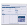Employee Personnel File Jacket, Unpunched, Straight Tab, Letter Size, Blue, 20/Pack