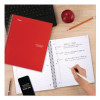 Wirebound Notebook, 1-Subject, Wide/Legal Rule, Randomly Assorted Cover Color, (100) 10.5 x 9.18 Sheets