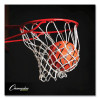 Rubber Sports Ball, Basketball, No. 6 Size, Orange