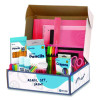 Back To School Supplies Kit For Grades K-5, Red