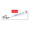 Dry Erase Marker, Broad Chisel Tip, Black, Dozen