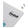 Clear Plastic Horizontal-Orientation Wall Sign Holder With Mounting Screws, Quick-Change Insert System, 11 x 8.5 Insert