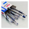 R.s.v.p. Ballpoint Pen, Stick, Medium 1 Mm, Blue Ink, Clear/Blue Barrel, Dozen