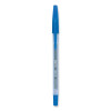 Better Ballpoint Pen, Stick, Fine 0.7 Mm, Blue Ink, Translucent Blue Barrel, Dozen