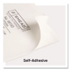 Self-Adhesive Poly Pockets, Top Load, 5.31 x 33.63, Clear, 100/Box