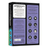 Color Paper - "Cool" Assortment, 24 Lb Bond Weight, 8.5 x 11, Assorted Cool Colors, 500/Ream