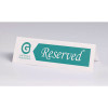 Large Embossed Tent Card, White, 11, x 3.5, 1 Card/Sheet, 50 Sheets/Box